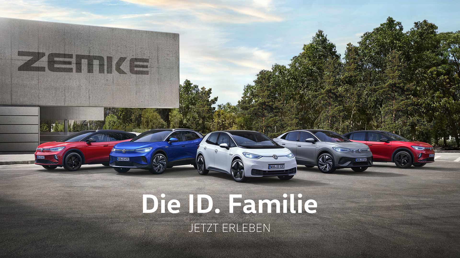 Die Volkswagen ID. Familie