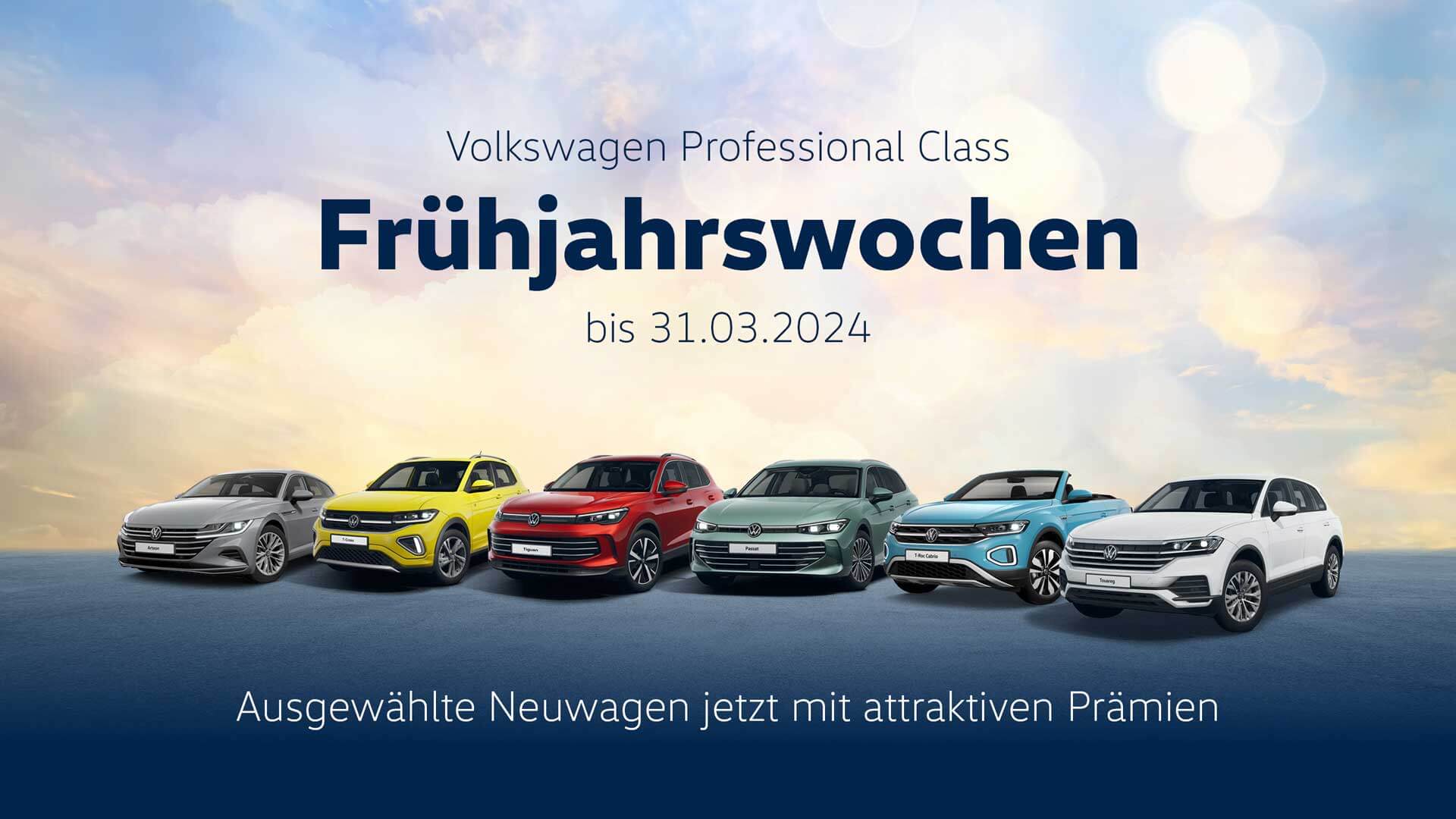 Volkswagen Professional Class Frühjahrswochen