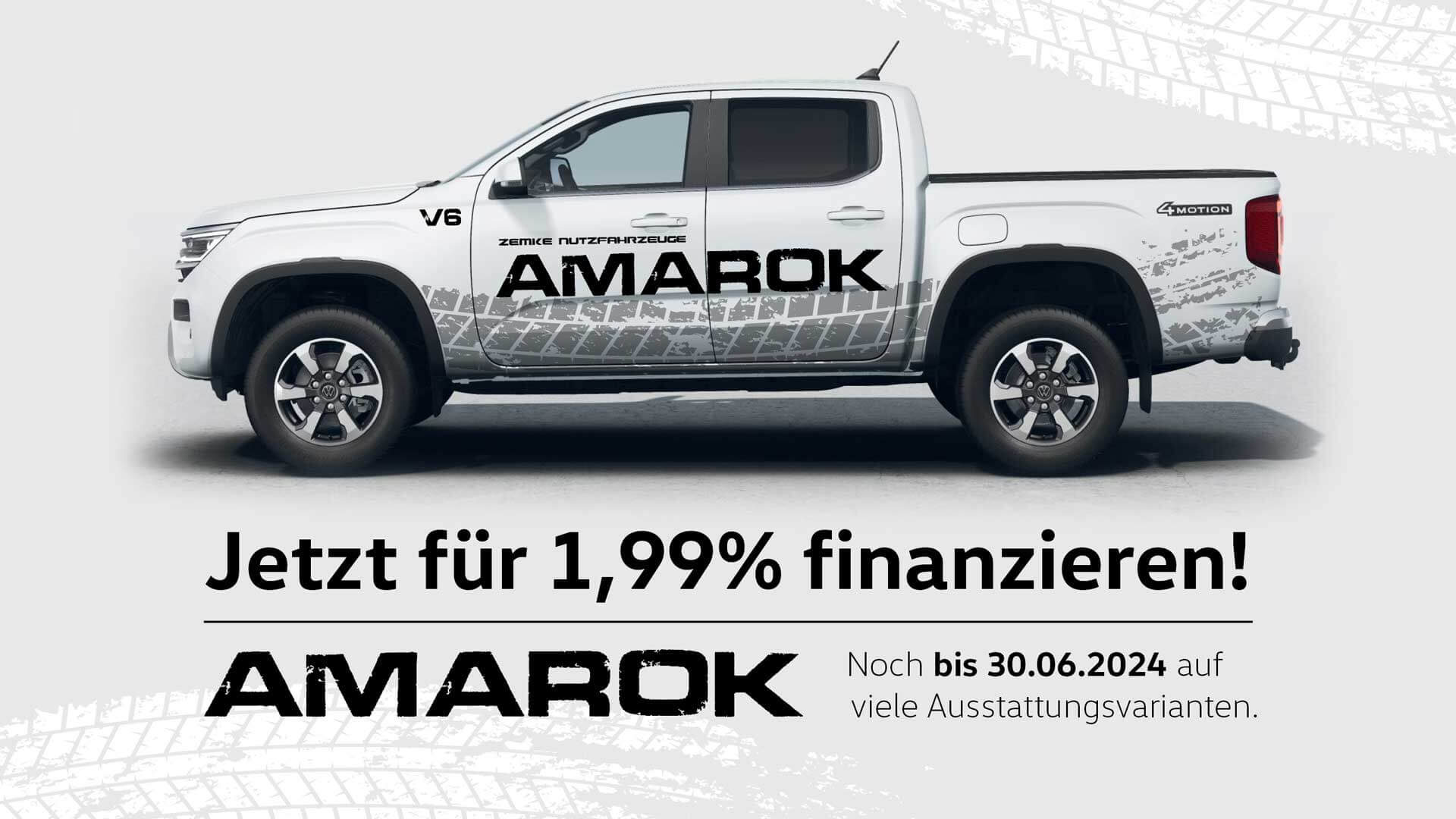 Die Amarok 1,99 % Sonderfinanzierung