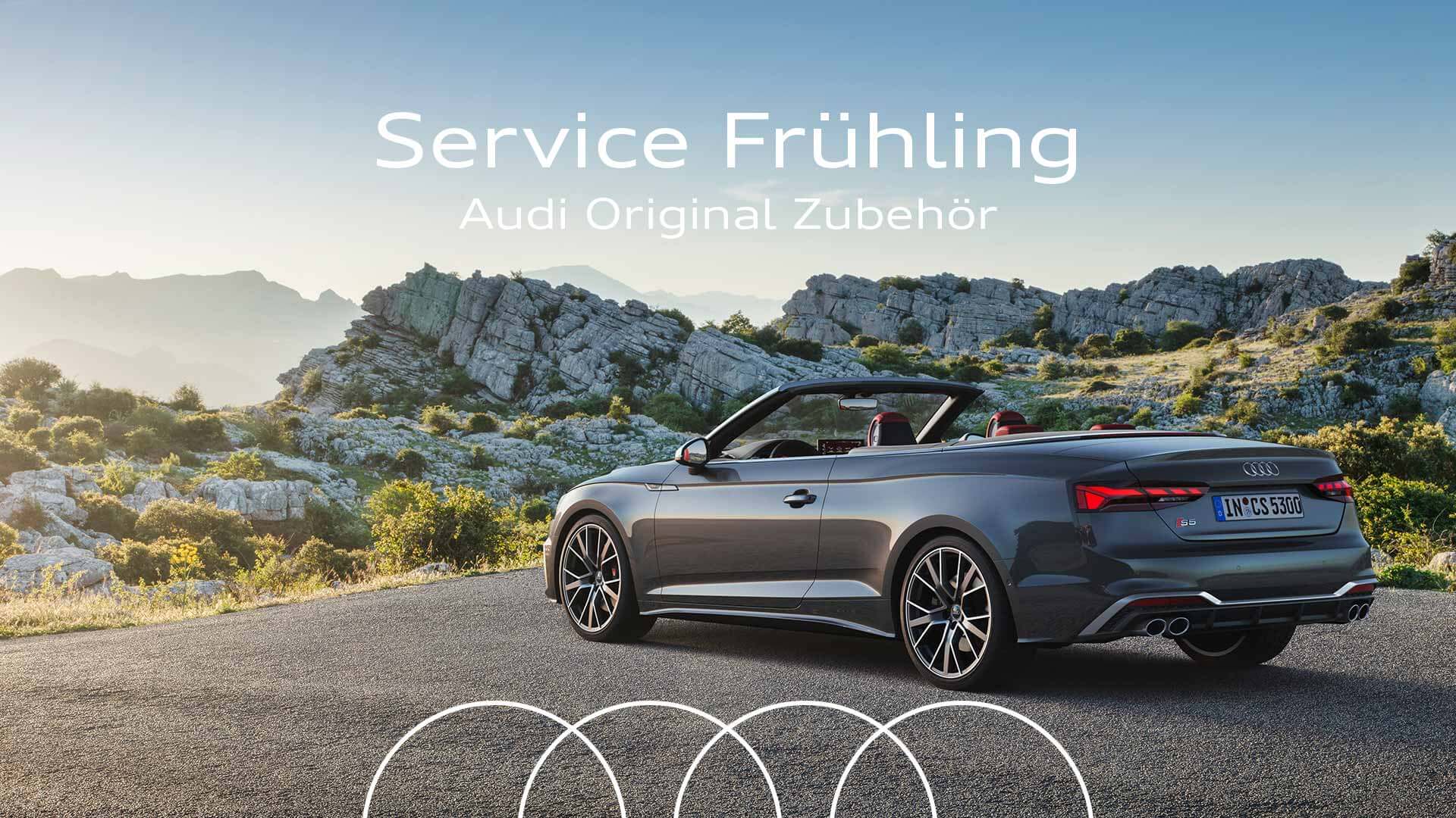 Audi Service Angebote für den Frühling