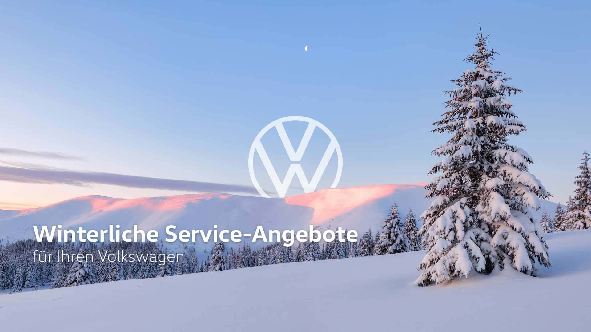 Volkswagen Service Angebote für den Winter