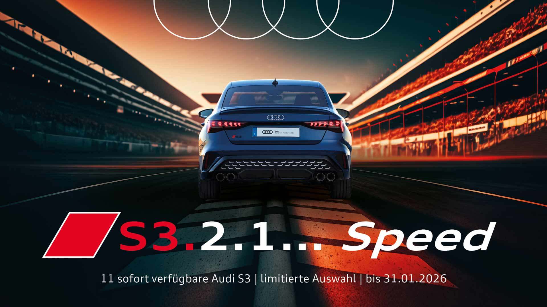 Sportlich ins Jahr 2026: Audi S3 Aktionsangebote