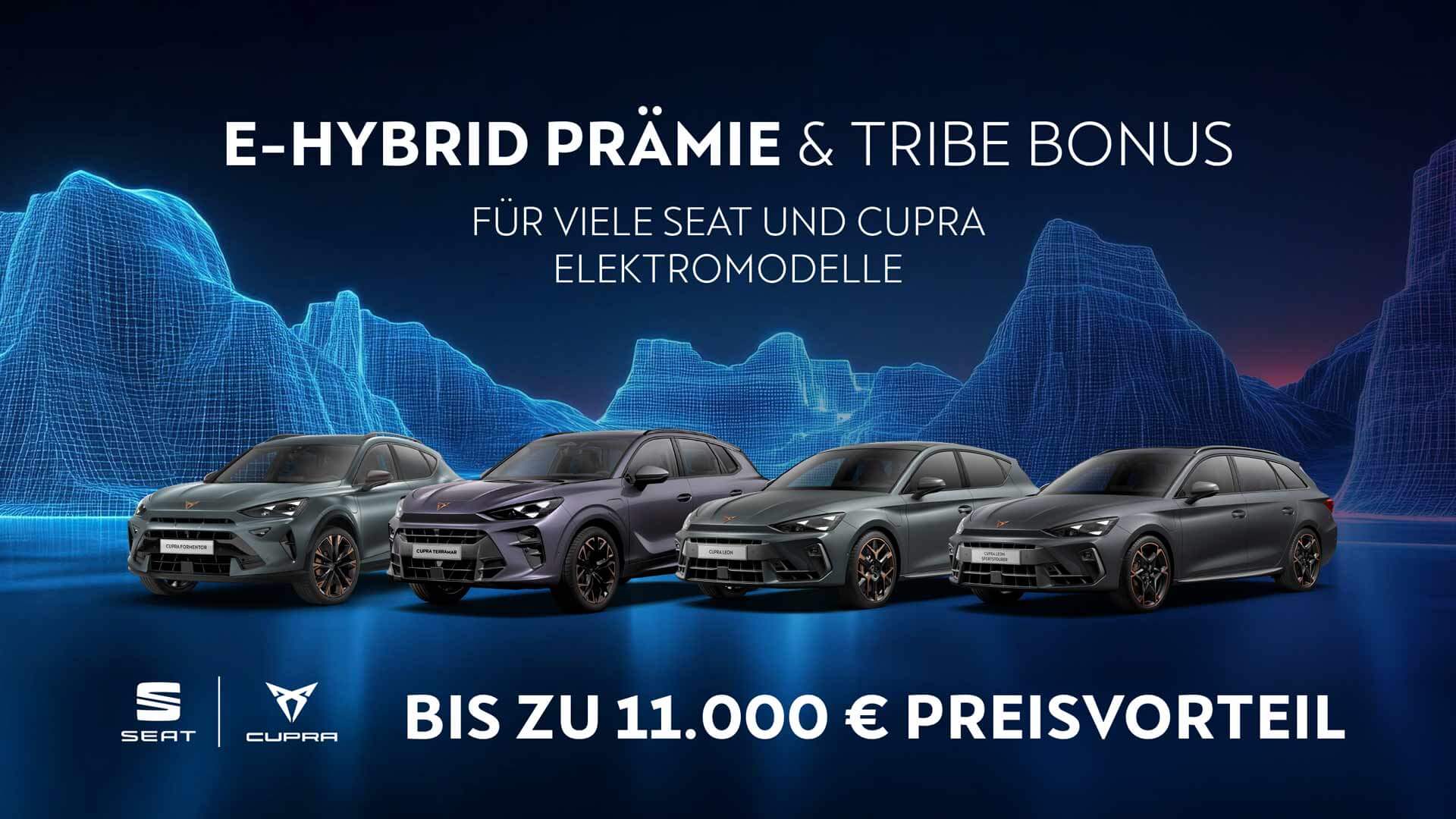 Jetzt doppelt profitieren: mit der E-Prämie von SEAT & CUPRA | ZEMKE Autohaus Bernau GmbH
