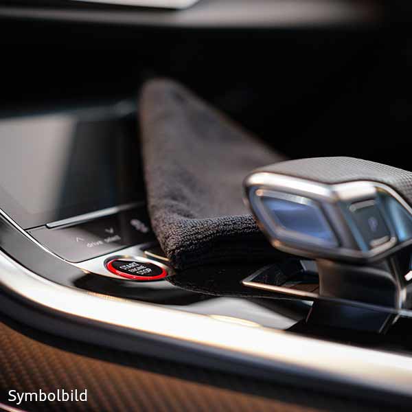 Audi Mikrofaser-Poliertuch, schwarz, universelle Verwendung