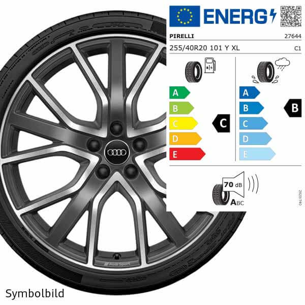 Sommerrad Audi 5-V-Speichen-Stern, Pirelli P Zero, Audi A6