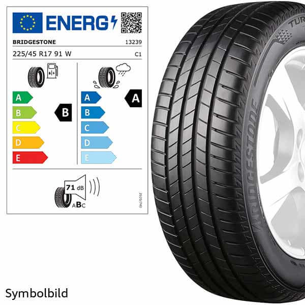 Sommerreifen Bridgestone Turanza T005 für Volkswagen Golf