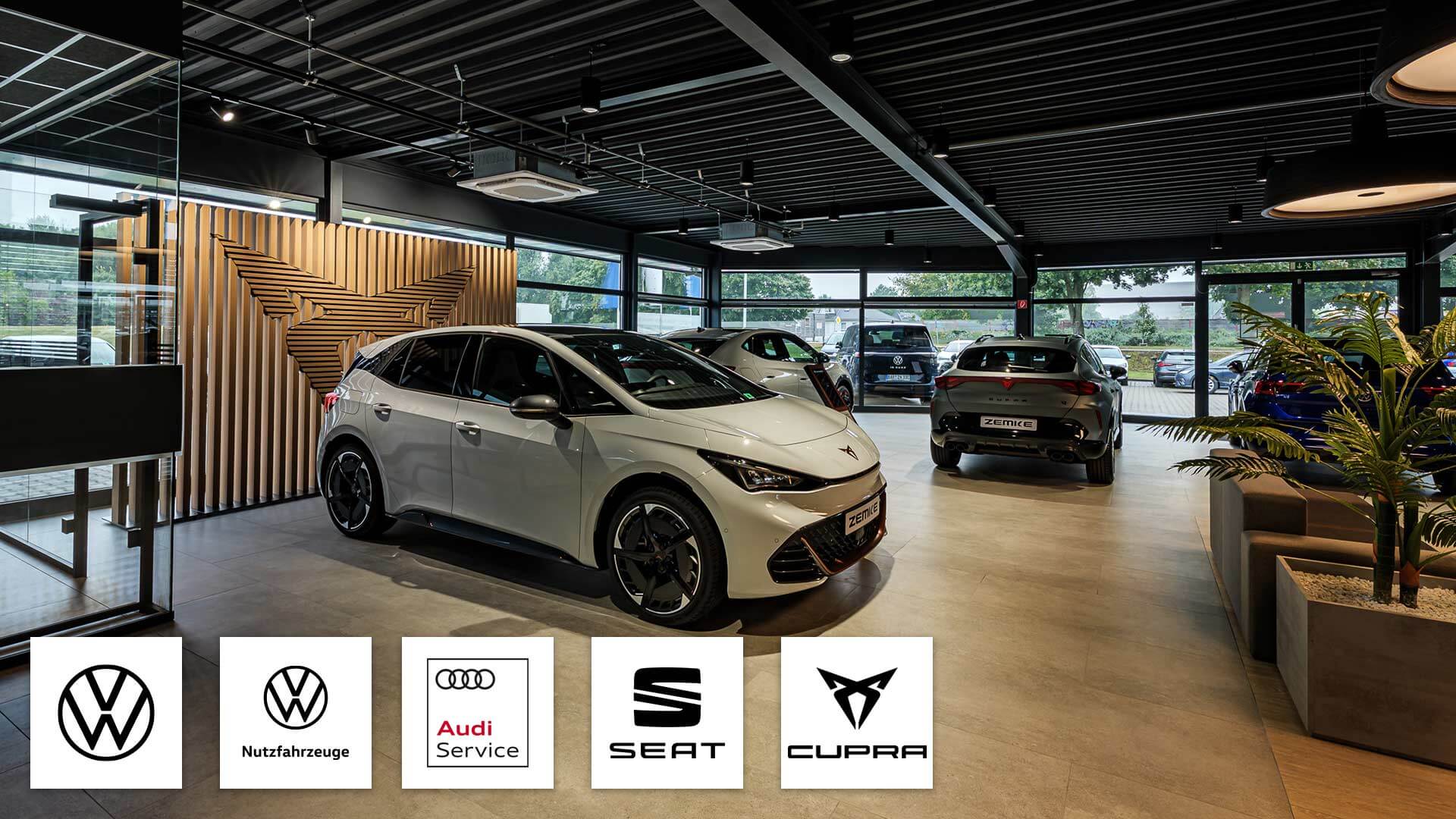 Außenansicht des Standortes Finowfurt der ZEMKE Autohaus Bernau GmbH