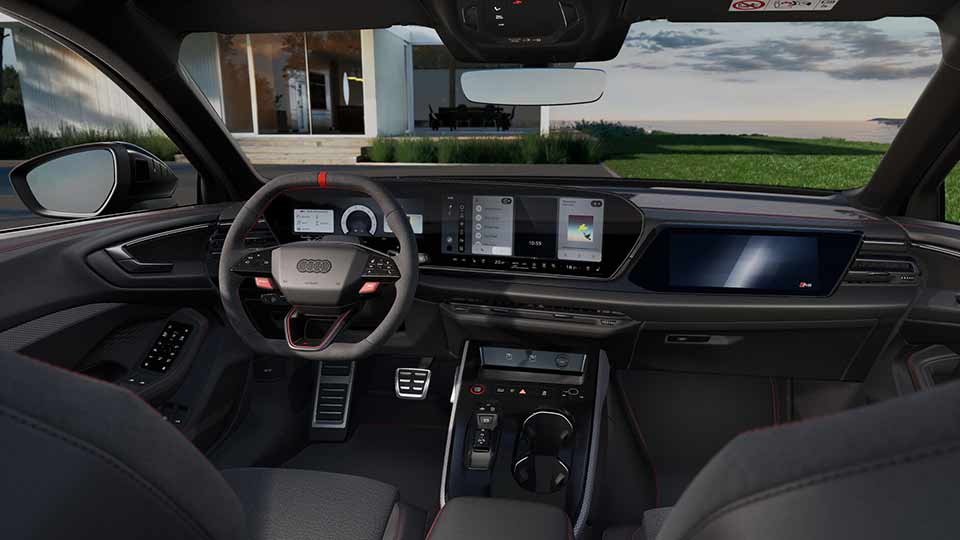 Audi RS 5 Avant, grau, Cockpit