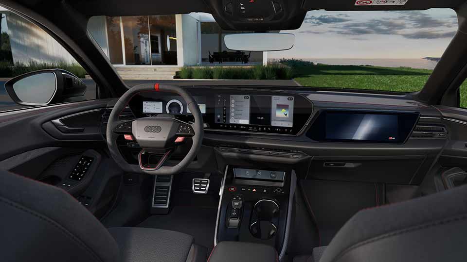 Audi RS 5 Limousine, grau, Cockpit