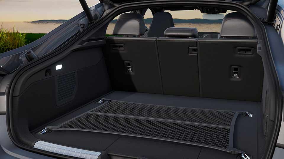 Audi RS 5 Limousine, grau, Kofferraum