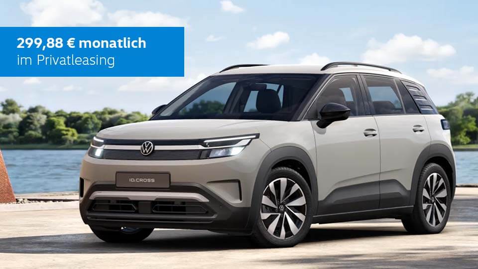 Volkswagen ID. Cross ab 300,00 € / Monat