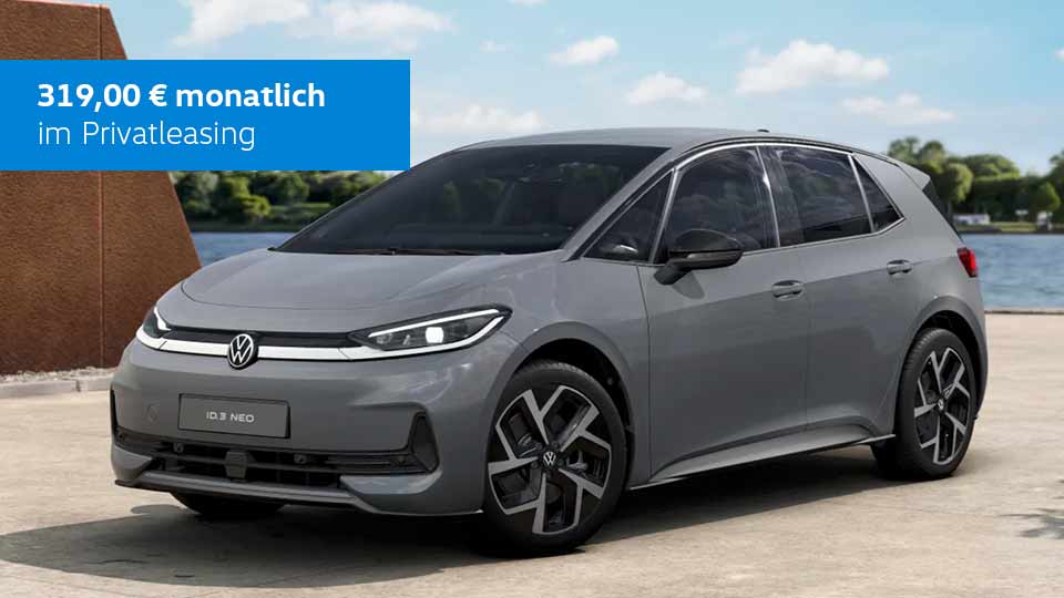 Volkswagen ID.3 Neo ab 319,00 € / Monat