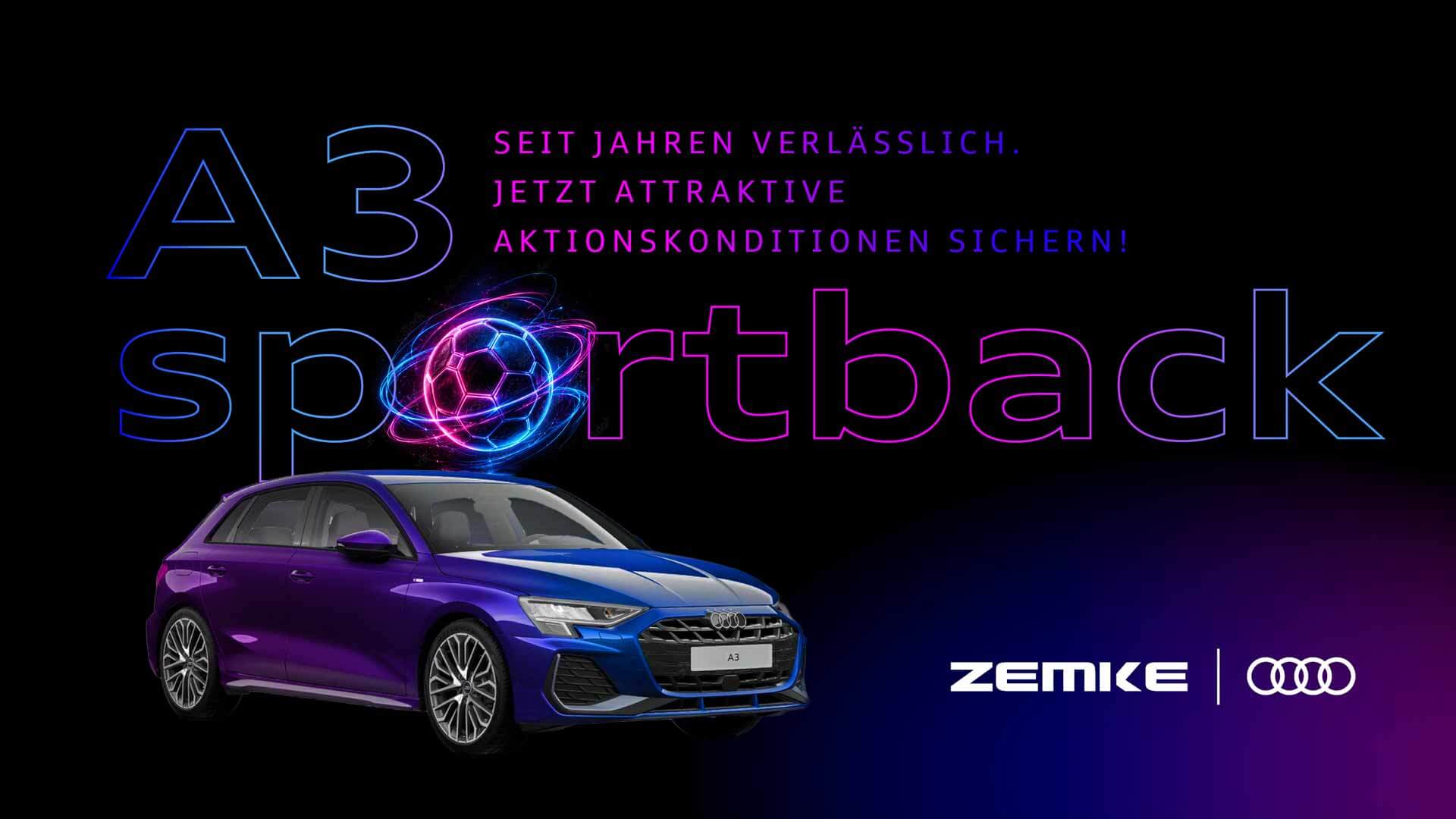 Audi A3 Sportback Angebot