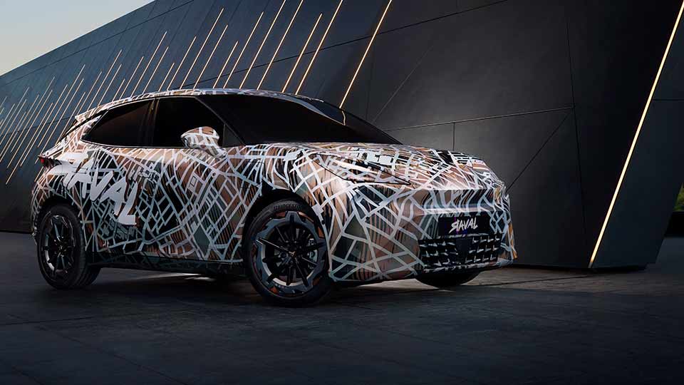 CUPRA Raval, Studie, Front-Seitenansicht