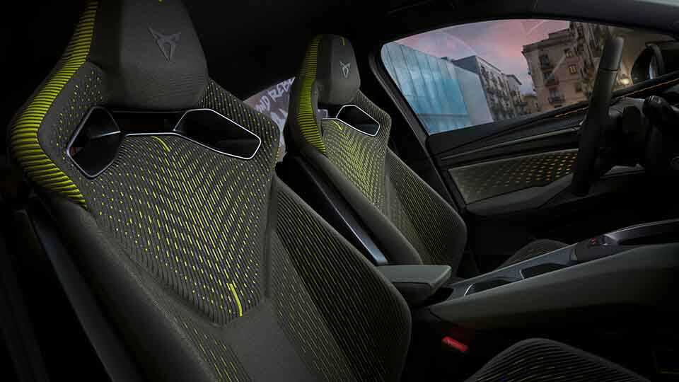 CUPRA Raval, Sportsitze