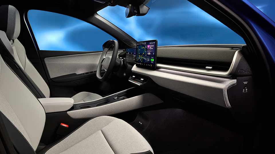 Volkswagen ID. Polo, bunt foliert, Interieuransicht