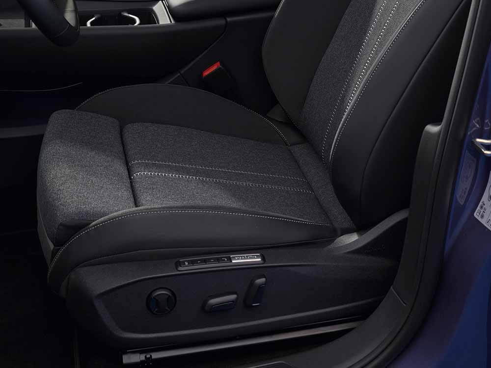 Volkswagen ID.3 Neo, Innenraum, Detail auf elektrisch verstellbare Vordersitze